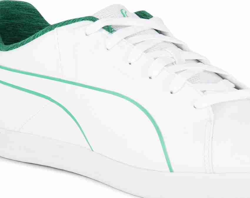 PUMA Mercedes MAMGP Court Sneakers For Men Buy Puma White Spectra Green Puma Color PUMA Mercedes MAMGP Court Sneakers For Men Online at Best Price Shop Online for Footwears in India