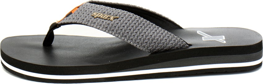 Sparx Men SFG 2080 Slippers Buy Black Grey Color Sparx Men SFG