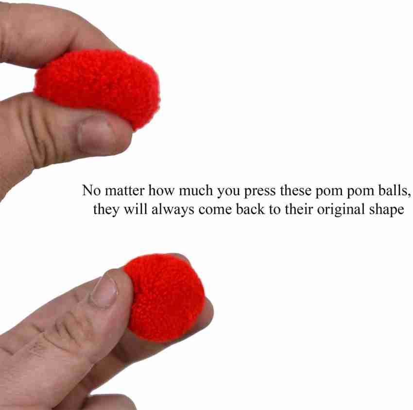 Maroon Pom Pom Balls Pack Of 25  Crafts to make, Pom pom, Crafts
