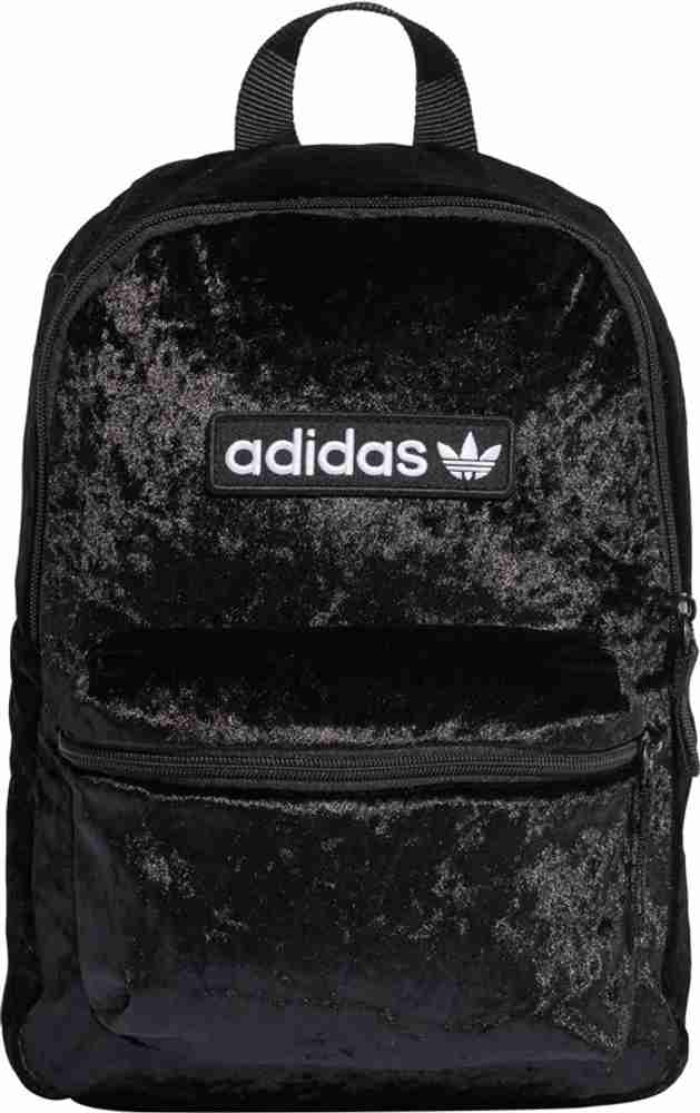 Adidas originals velvet sale backpack in black