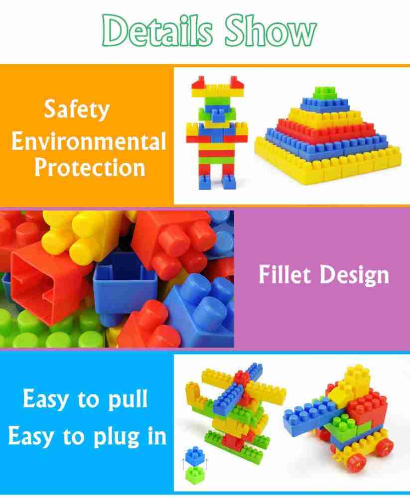kluzie 3D Interconnecting Building Blocks Children Learning Educational Puzzle  Toys Price in India - Buy kluzie 3D Interconnecting Building Blocks  Children Learning Educational Puzzle Toys online at