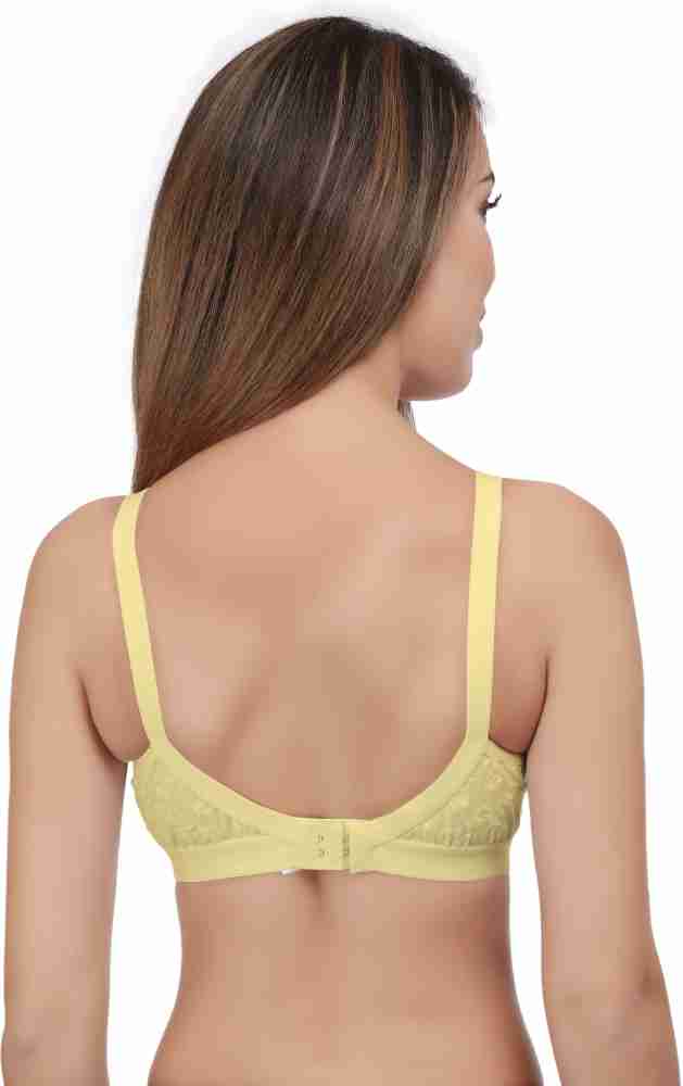 Buy Eve's Beauty Women Pink 44C Full Coverage Cotton Bra (44C