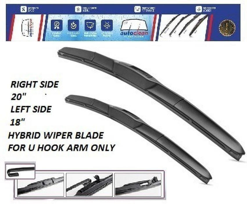 Baleno wiper store blade size