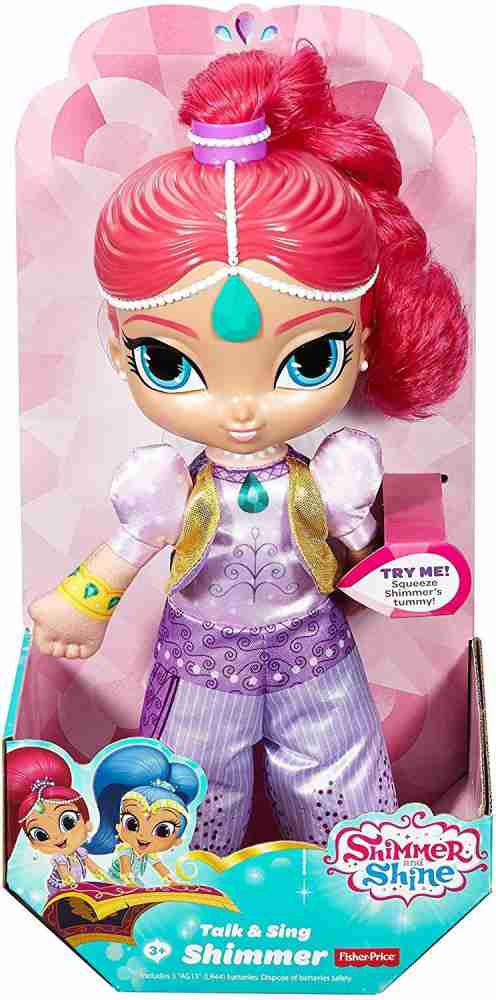 FISHER PRICE Nickelodeon Shimmer Shine Talk Sing Shimmer Doll