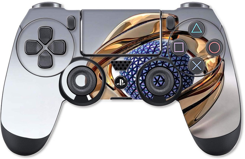 Blue and best sale gold ps4 controller