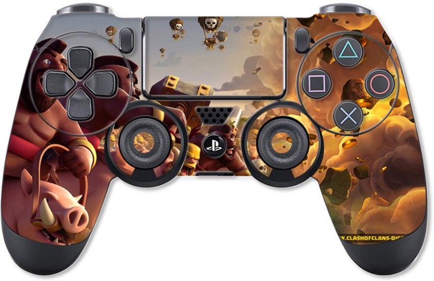 GADGETSWRAP PS4C1851 - Printed clash of clans Skin For PS4 Controller (With  Matte Lamination) Gaming Accessory Kit - GADGETSWRAP 