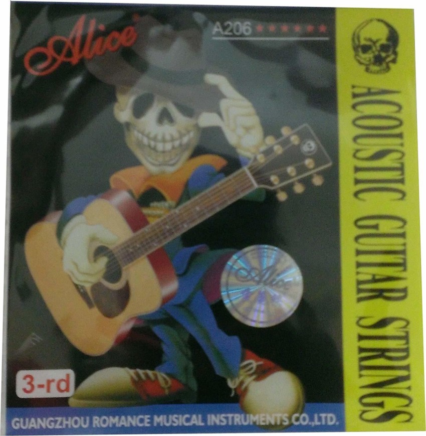 ALICE Acoustic A206 series Stainless Steel Guitar Single String