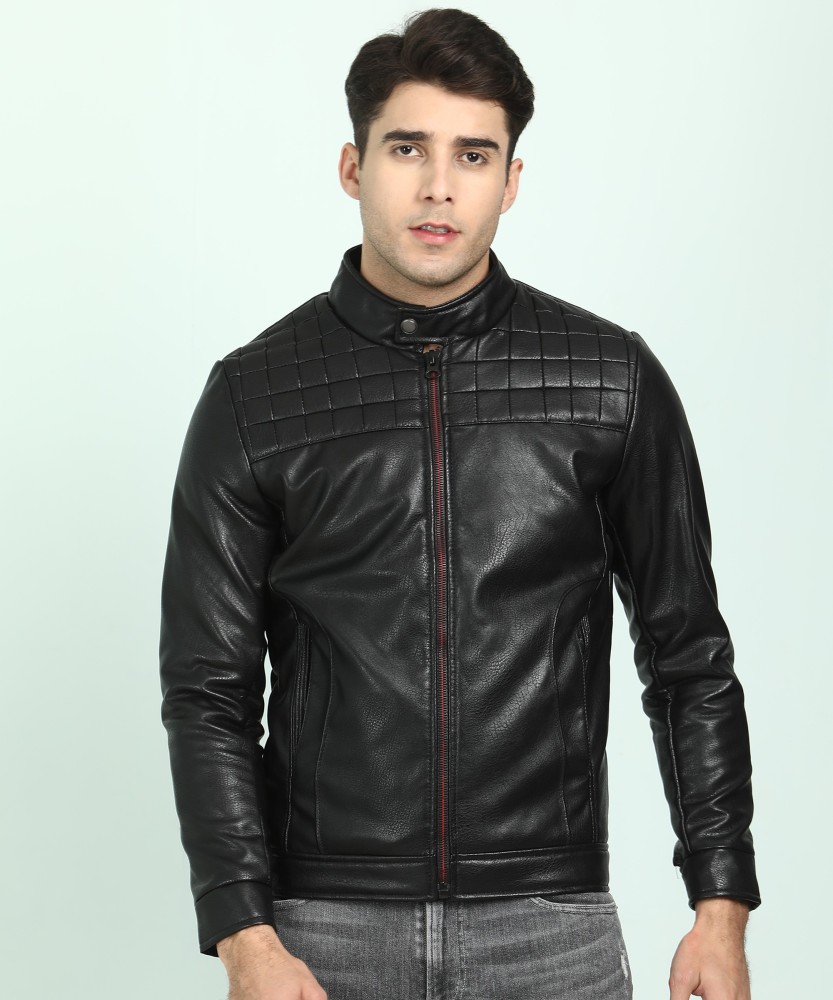 Flipkart men's clearance leather jackets