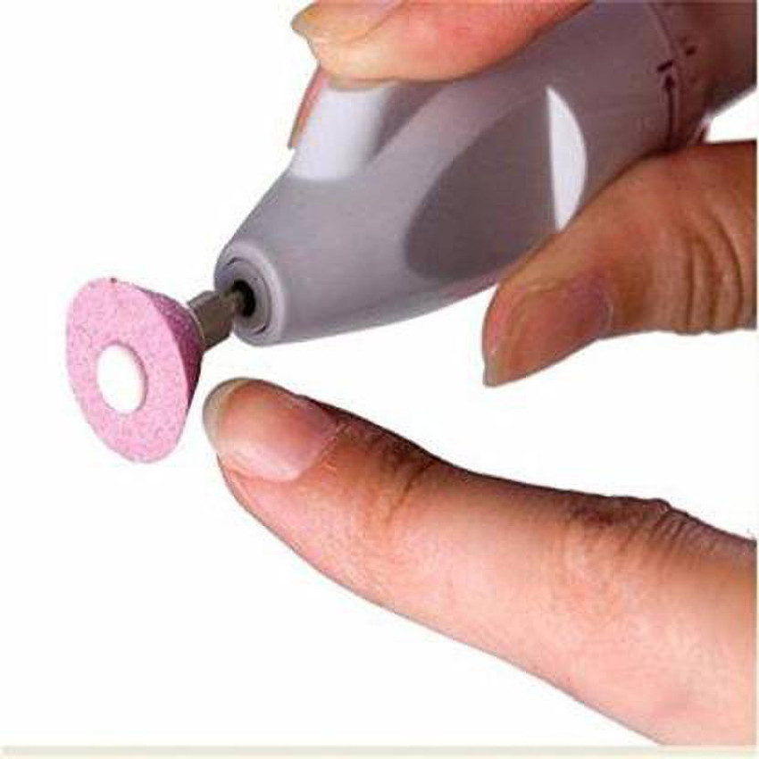 Electric Nail File kit - Portable Professional Cordless Electric Nail File  with 2 Charging Modes & 6 Speeds, Manicure Pedicure Polishing Tool for  Acrylic and Gel Nails (Silver) - Yahoo Shopping