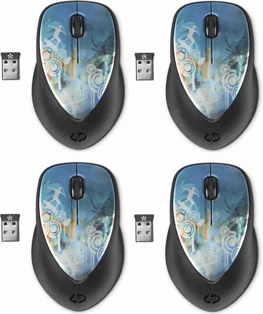 WIRELESS MOUSE - FLORA - PACK OF 4