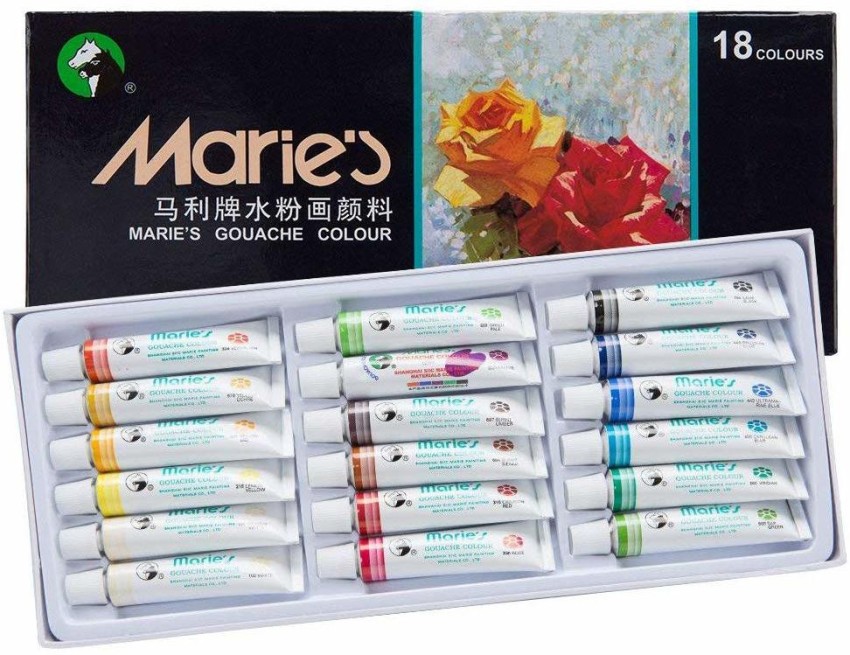 MEEDEN 37 Pcs Watercolor Painting Kit with 24x12ML Watercolor Paint Set -  NEW