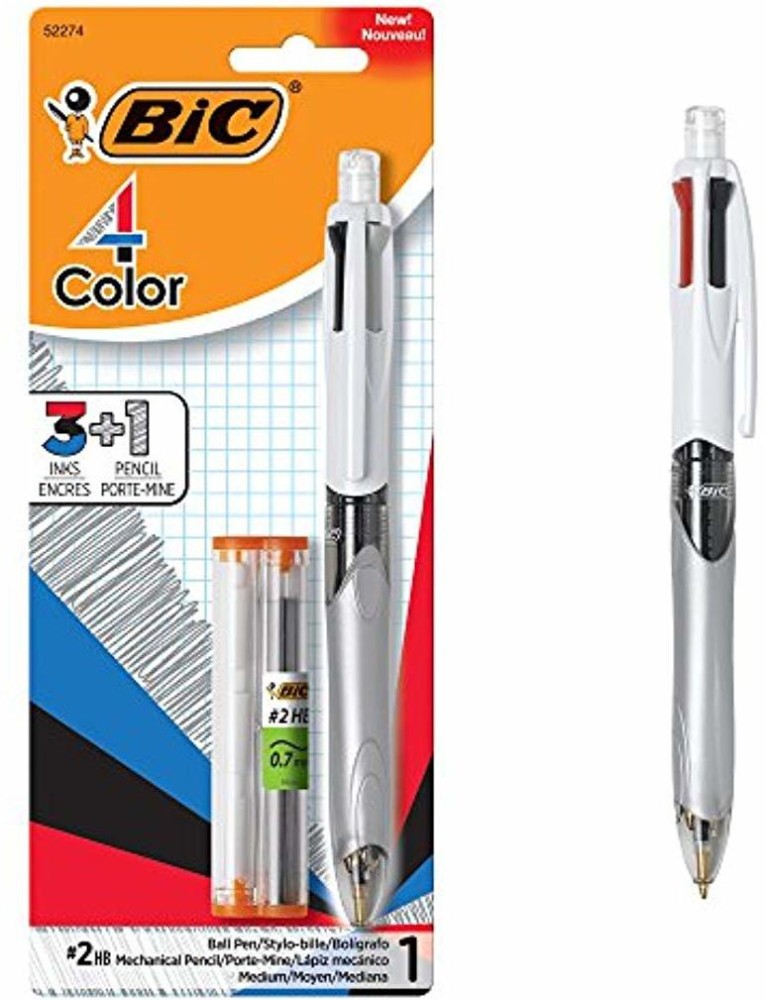 Bic 4 Color Ball Pens, Original, Medium - 3 ball pens