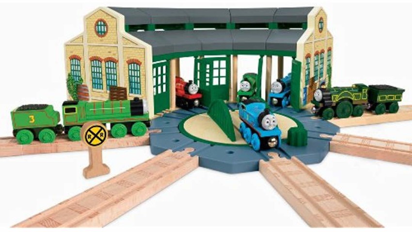 thomas and friends wooden railway tidmouth sheds