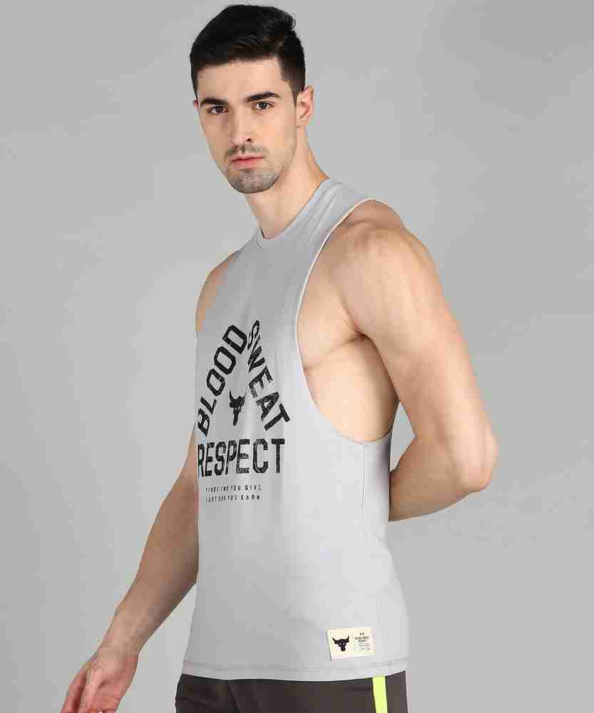 Under armour gym vest hotsell