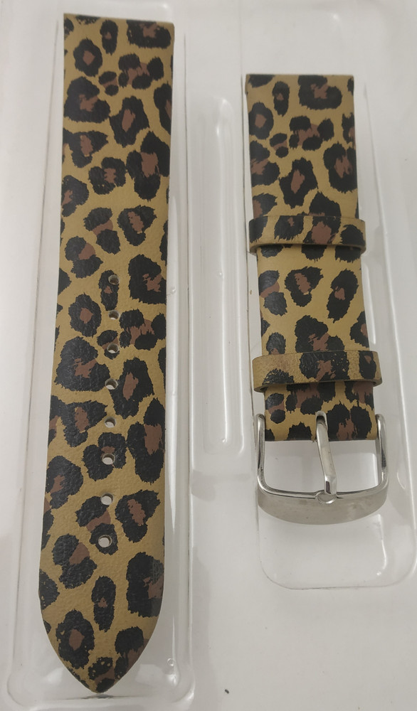 Animal print watch strap on sale