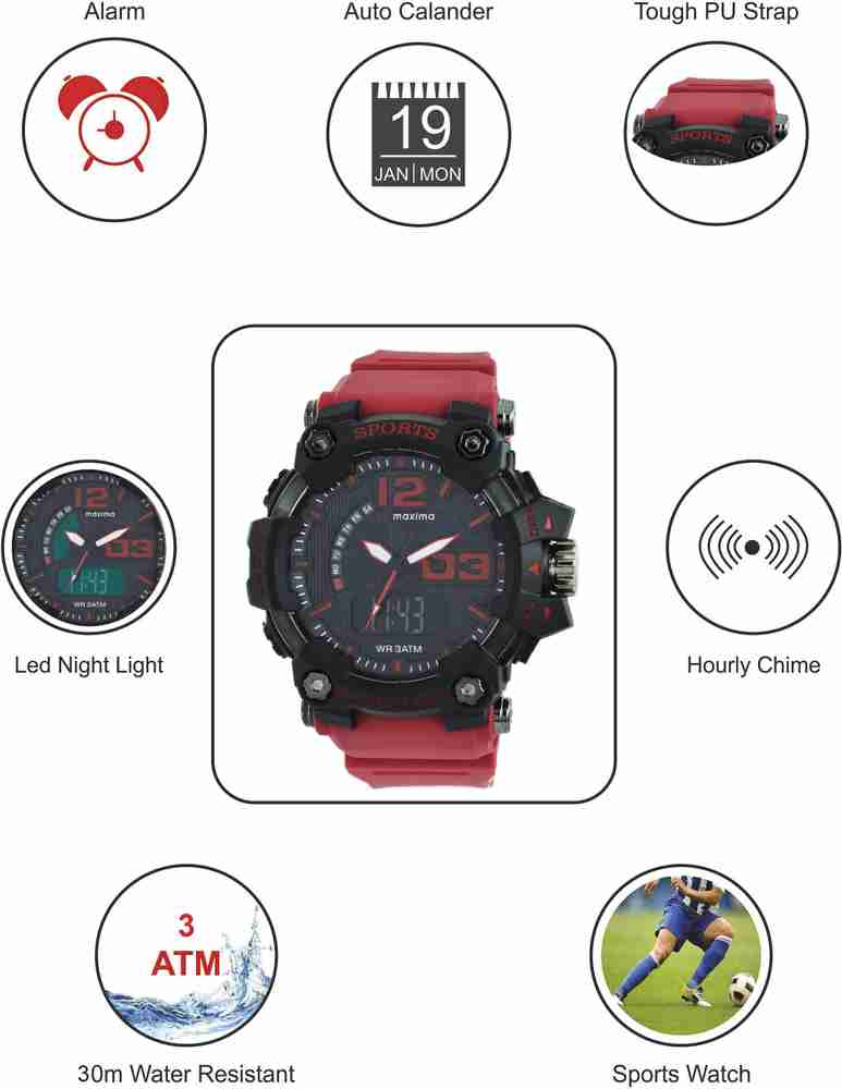 Maxima sport watch price deals