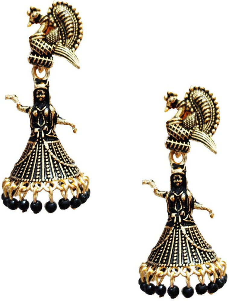 Top 79+ lord krishna earrings best 3tdesign.edu.vn