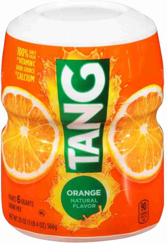 Tang Jumbo Orange Naturally Flavored Powdered Drink Mix 58.9 oz(Pack of 2)