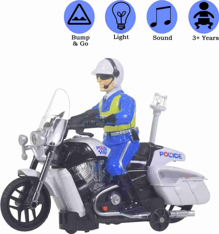Kids police bike helmet deals