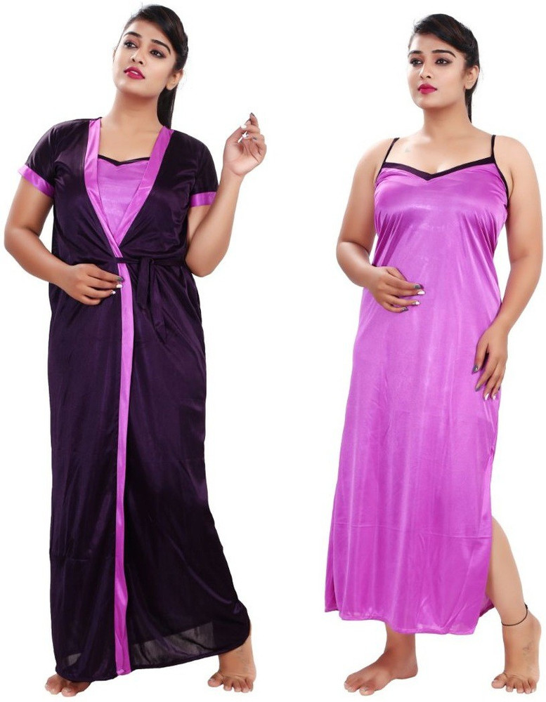 ZAIRRA Women Nighty with Robe Buy ZAIRRA Women Nighty with Robe Online at Best Prices in India Flipkart