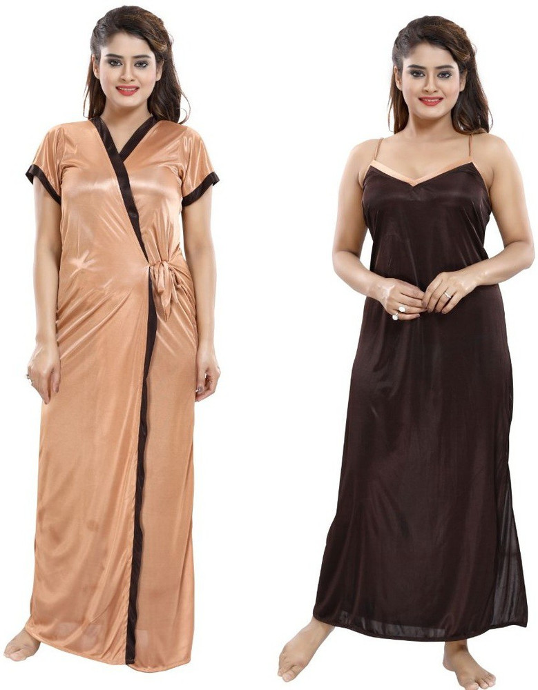ZAIRRA Women Nighty with Robe Buy ZAIRRA Women Nighty with Robe Online at Best Prices in India Flipkart