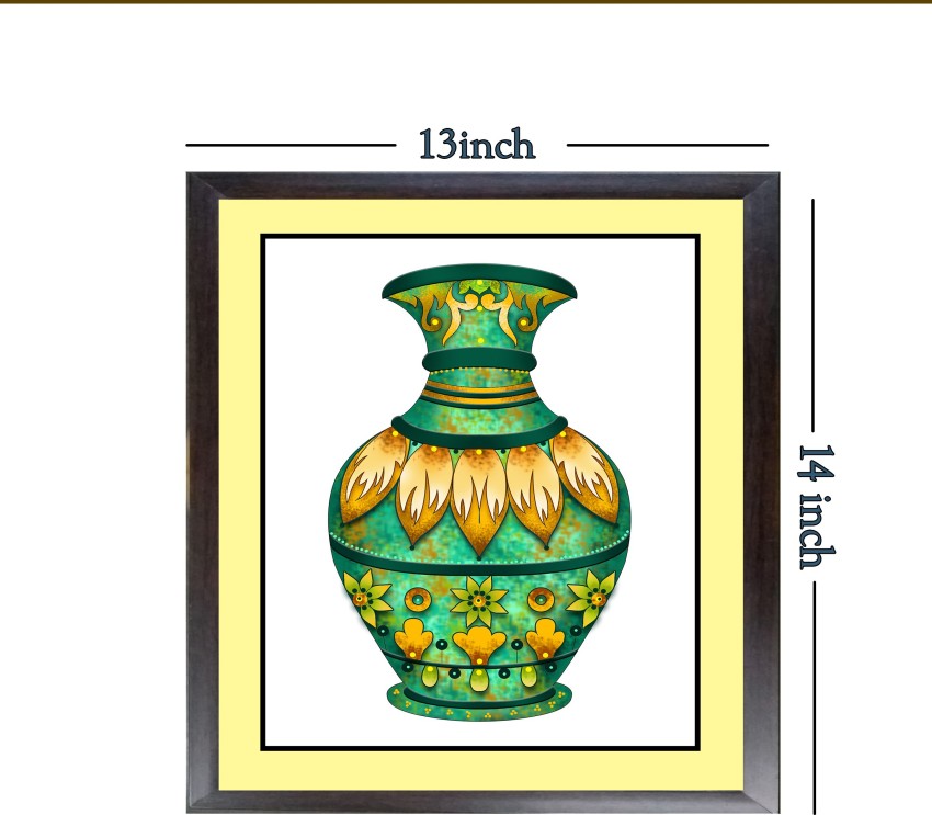 Watercolour Flower Pot Painting Greeting Card – ThePurpleCauldron