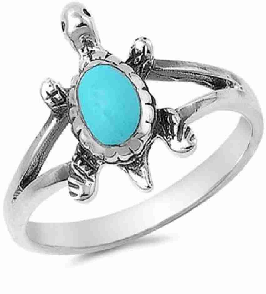 Turtle shop turquoise ring