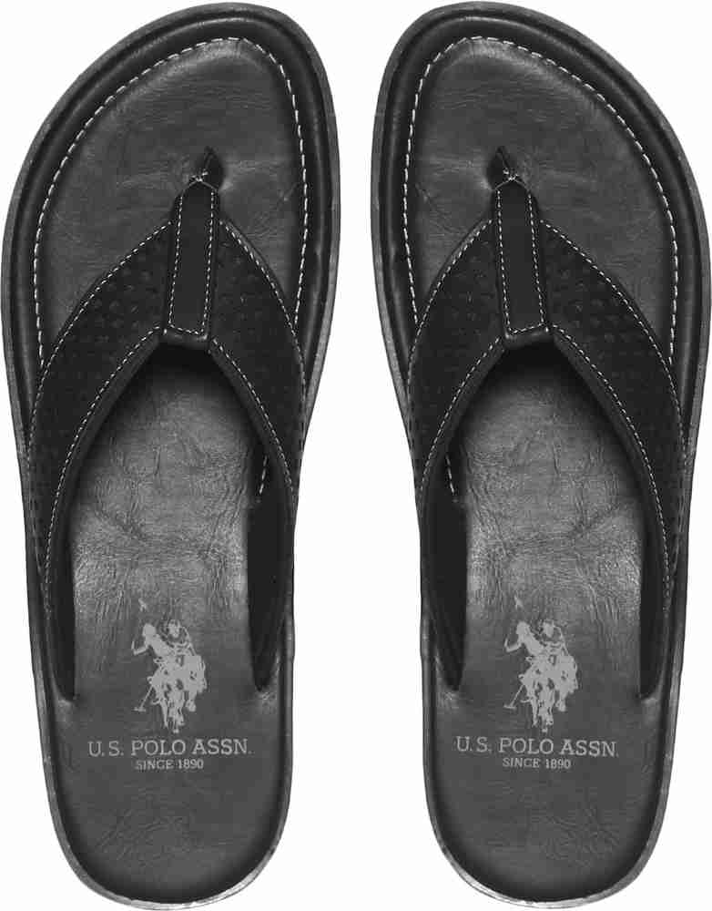 Us polo best sale leather slippers