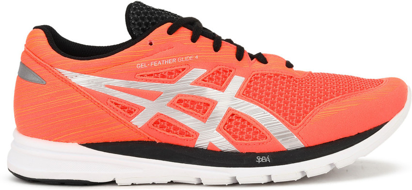Asics gel feather glide 2 mens top running shoes - orange