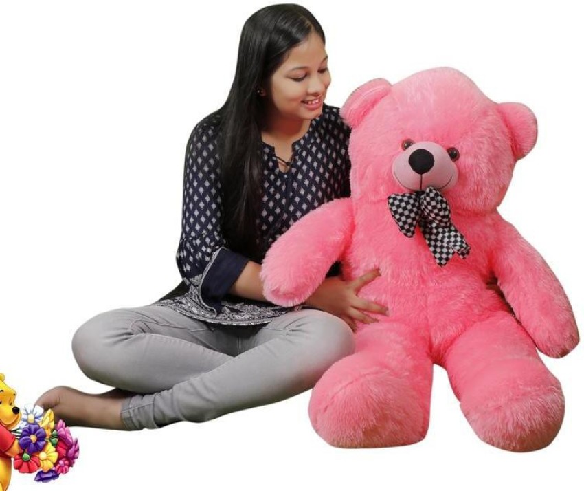 Star Enterprise Cute Teddy Bear Pink 2 Feet Stuffed Spongy Soft