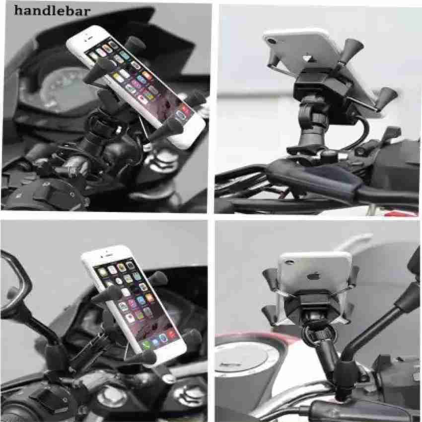 Santech MultiFunctional Mobile Holder with USB Charger(Black) 2.1 A Bike  Mobile Charger Price in India - Buy Santech MultiFunctional Mobile Holder  with USB Charger(Black) 2.1 A Bike Mobile Charger online at