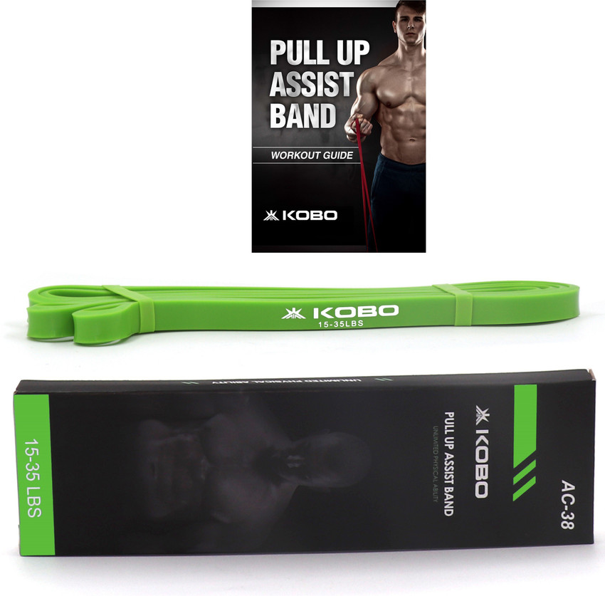 KOBO AC 38 Power Loop Pull Up Assist Bands 41 Long for Stretching with Workout Guide Resistance Band Buy KOBO AC 38 Power Loop Pull Up Assist Bands 41 Long for Stretching with