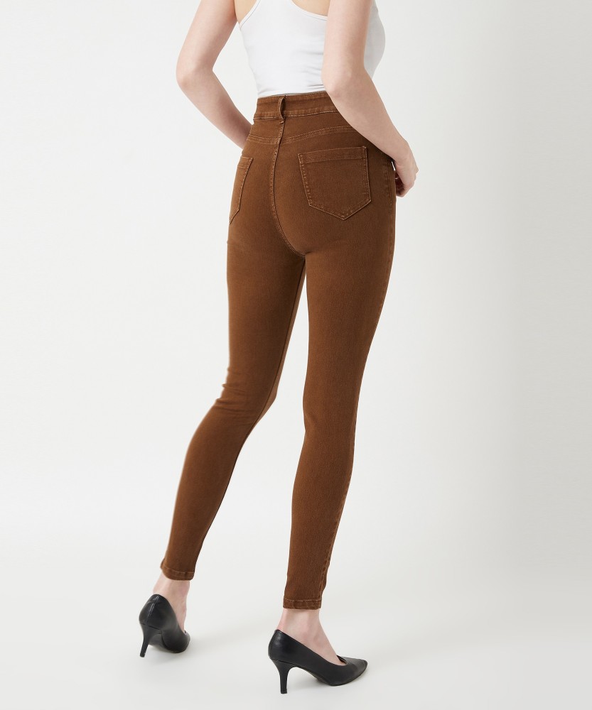 Buy Chocolate Brown Jeans for Men by ECKO Online  Ajiocom