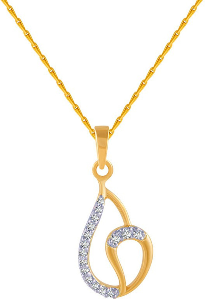 PC Chandra Jewellers Diamond Collection 18kt Yellow Gold Pendant Price in India Buy PC Chandra Jewellers Diamond Collection 18kt Yellow Gold Pendant online at Flipkart