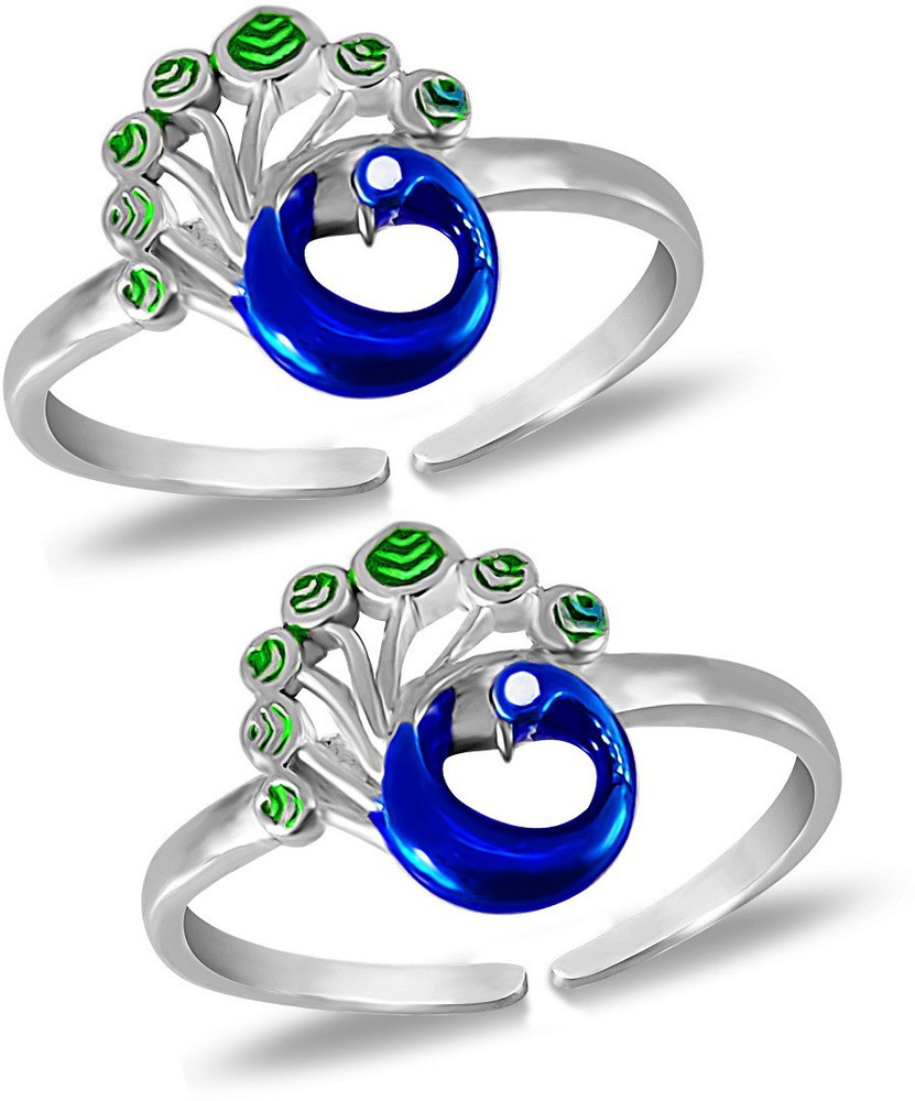 Share more than 74 pure silver toe rings online best vova.edu.vn