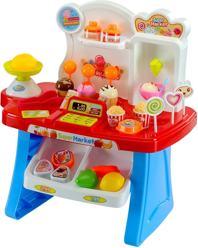 BARBIE Mini Super Market Play Set Learning Toys For Kids Mini