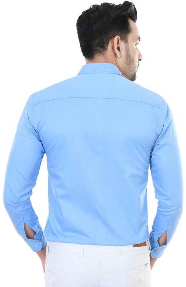 BOSS by HUGO BOSS Micro-pattern Formal Trousers In A Cotton Blend in Blue  for Men | Lyst