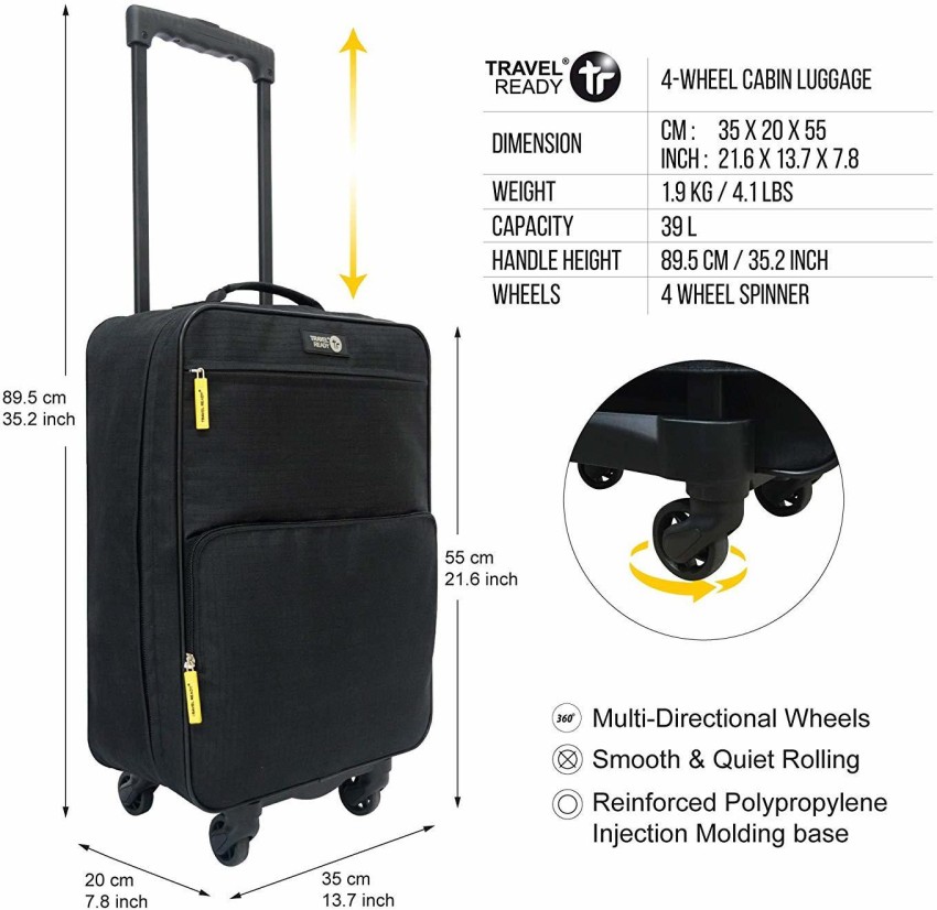 Umai Collapsible & Foldable Hardcase Check-in Luggage Bags For Travel | Easy To Store Expandable Check-in Suitcase - 24 Inch