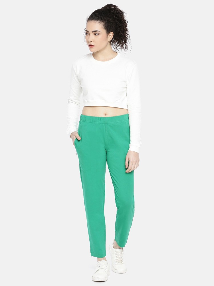 Dollar Missy Slim Fit Women Blue Trousers - Buy Dollar Missy Slim