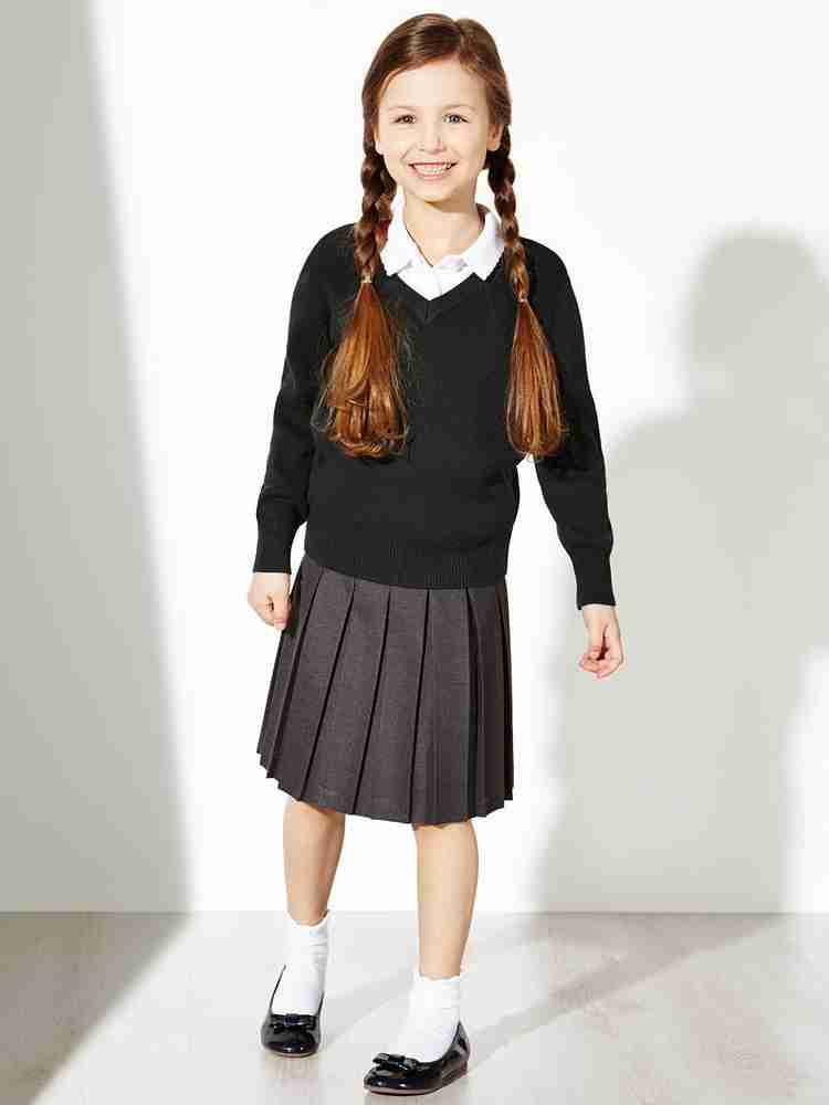 Black hot sale uniform sweater