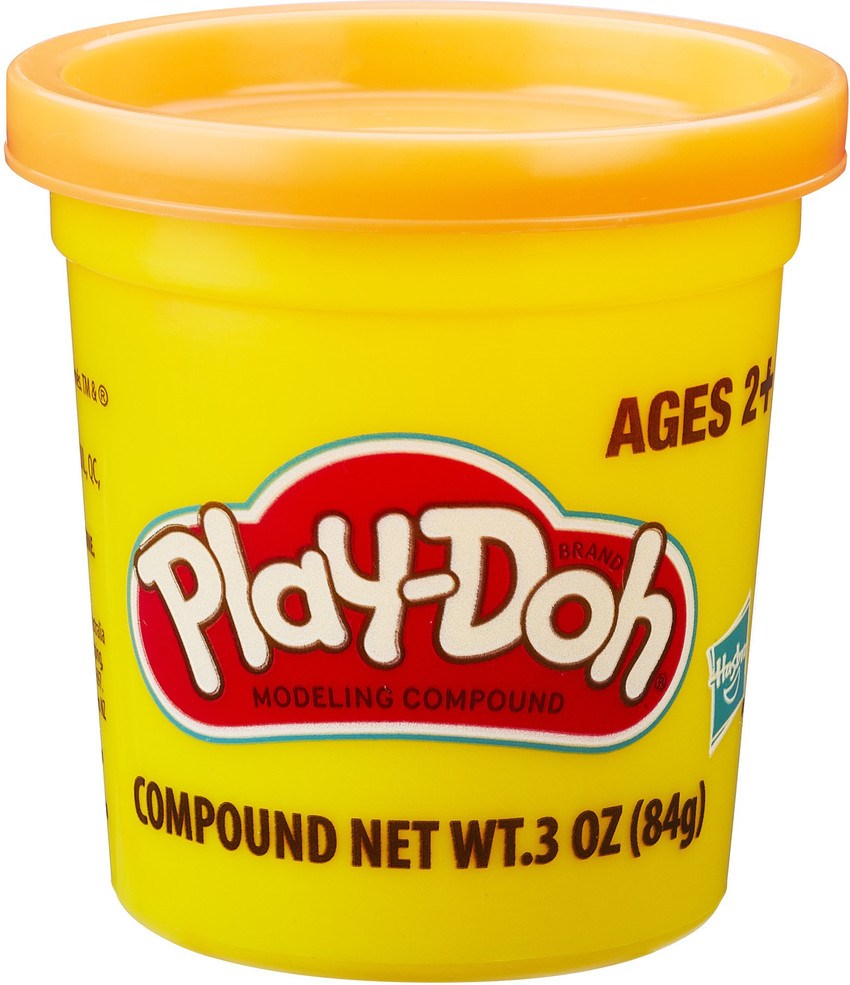 PLAY DOH Single Can Light Orange Single Can Light Orange