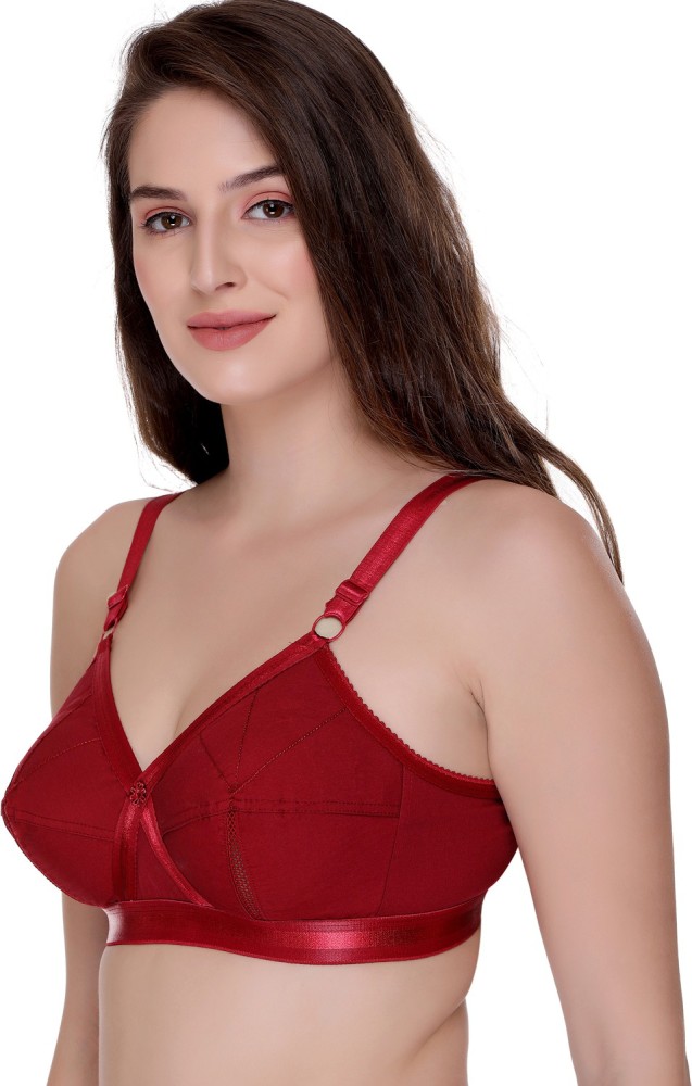 SONA by PERFECTO Women's Perfecto Cotton Full Coverage Plus Size Non-Padded  Wirefree Everyday Bra Women Full Coverage Non Padded Bra - Buy SONA by PERFECTO  Women's Perfecto Cotton Full Coverage Plus Size