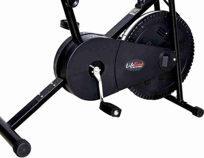 Exercise bike 2025 with fan wheel