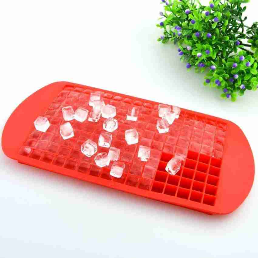 Food Grade 160 Cavity Silicone Bar Ice Cube Tray Mini Ice Cubes Small  Square Mold Ice Maker Kitchen Multi-color