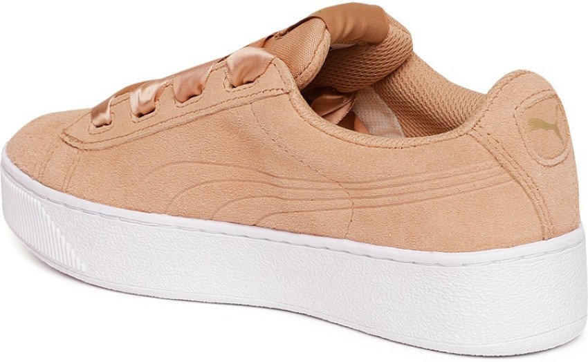 Puma vikky best sale platform ribbon jr