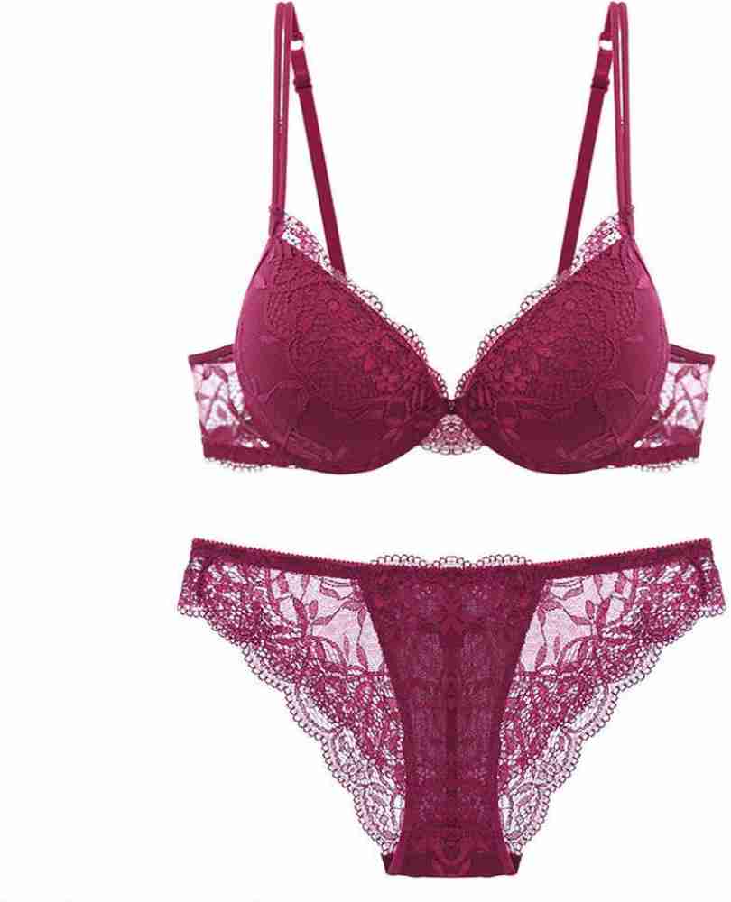 42B Maroon Plus Size Bras Mabel Myb300 in Bangalore at best price by Mybra  Lingerie Pvt Ltd - Justdial