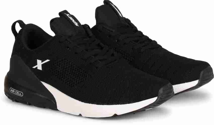 Sparx black deals sports shoes