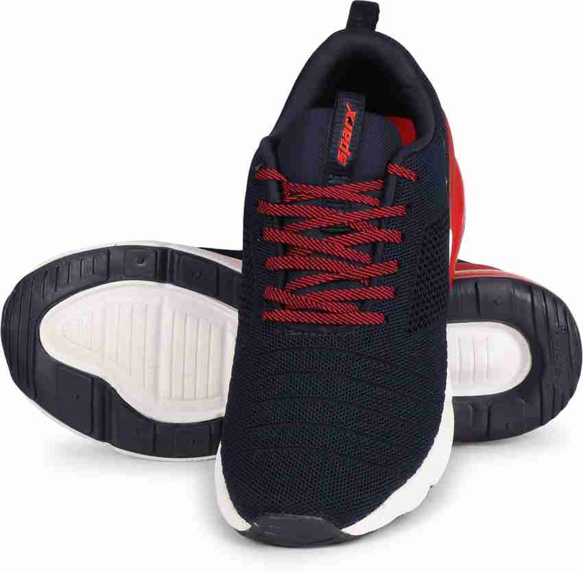 Sparx red sneakers top