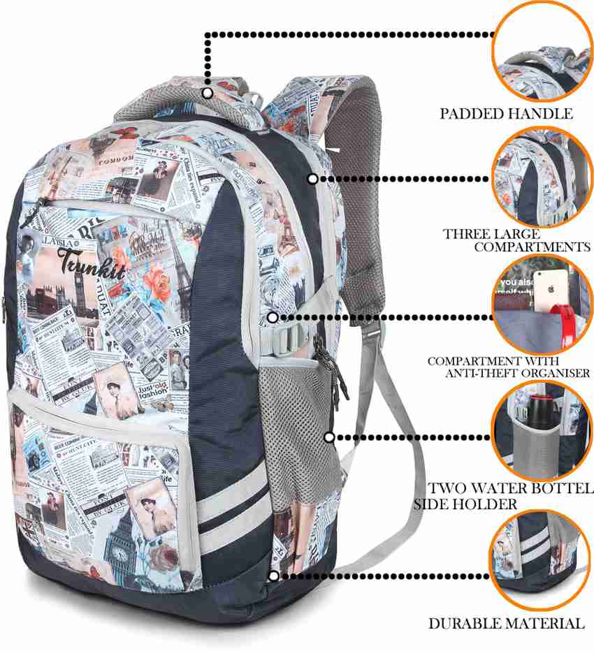 Flipkart Trunkit School bag Laptop bag Genuine Backpack