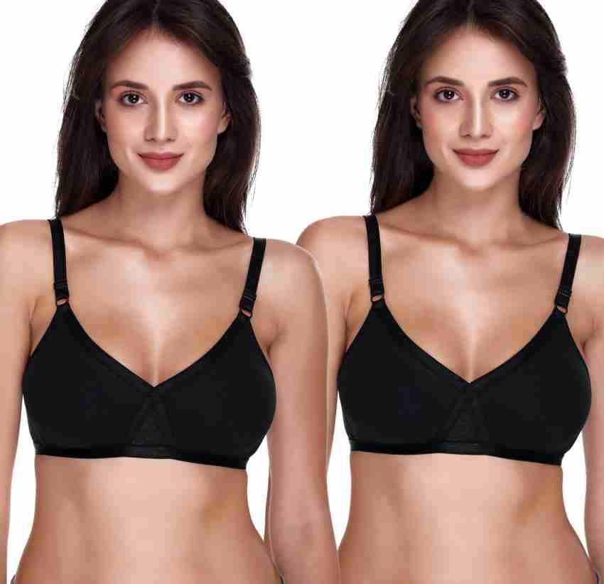 SONA by M1003 Hosiery Cotton T-Shirt Bra Women T-Shirt Non Padded